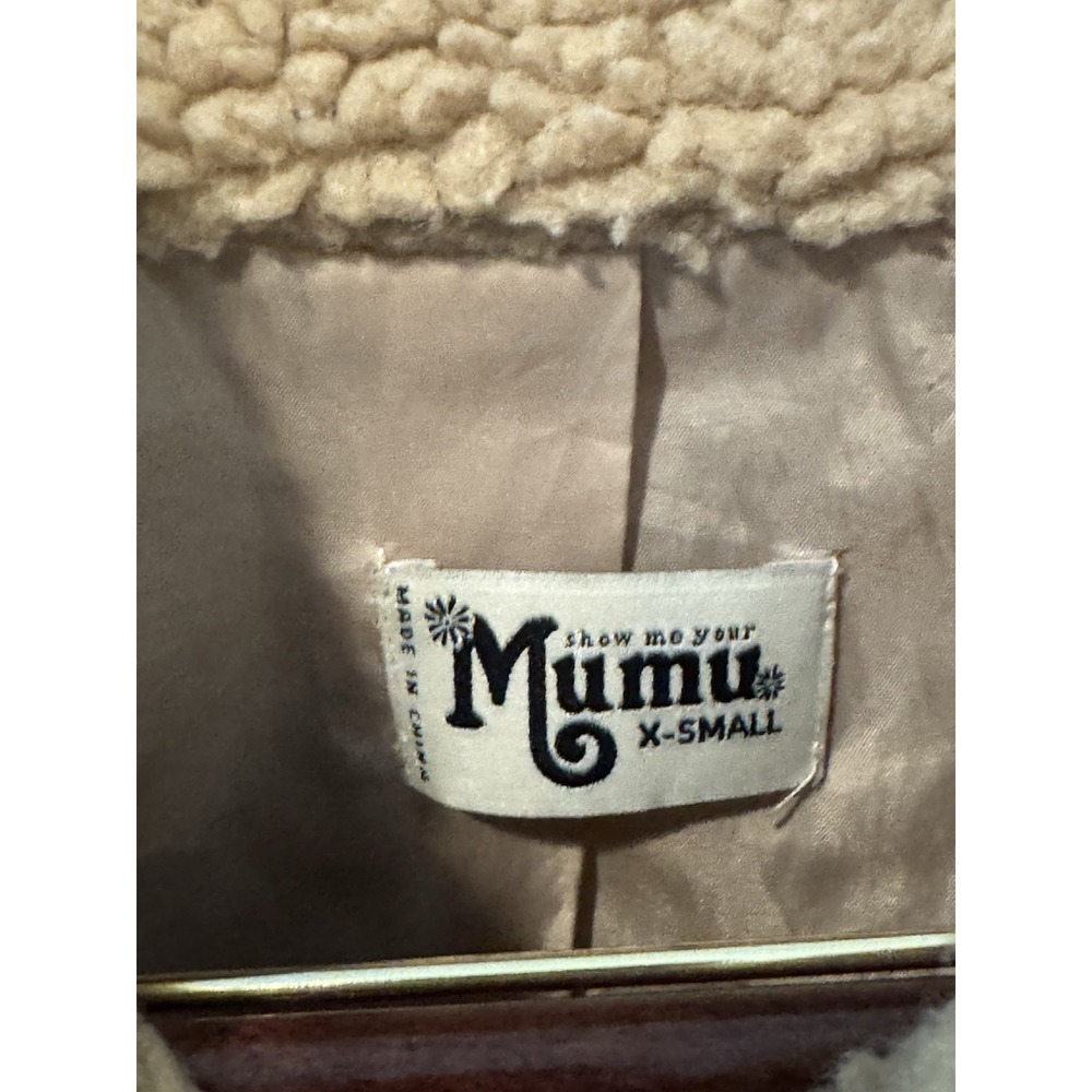 Show Me Your Mumu Faux Shearling Cordella Jacket | U.S. Woman's XSmall - Picture 4 of 8